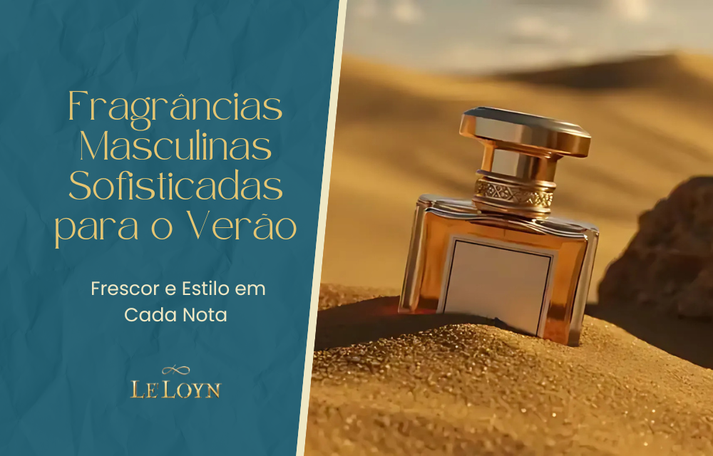 Fragrâncias Masculinas Sofisticadas para o Verão: Frescor e Estilo em Cada Nota