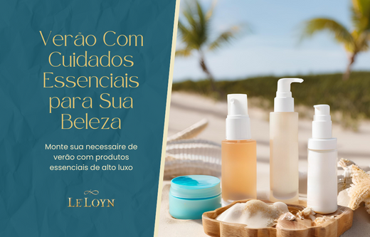 Necessaire de Verão Com Cuidados Essenciais para Sua Beleza
