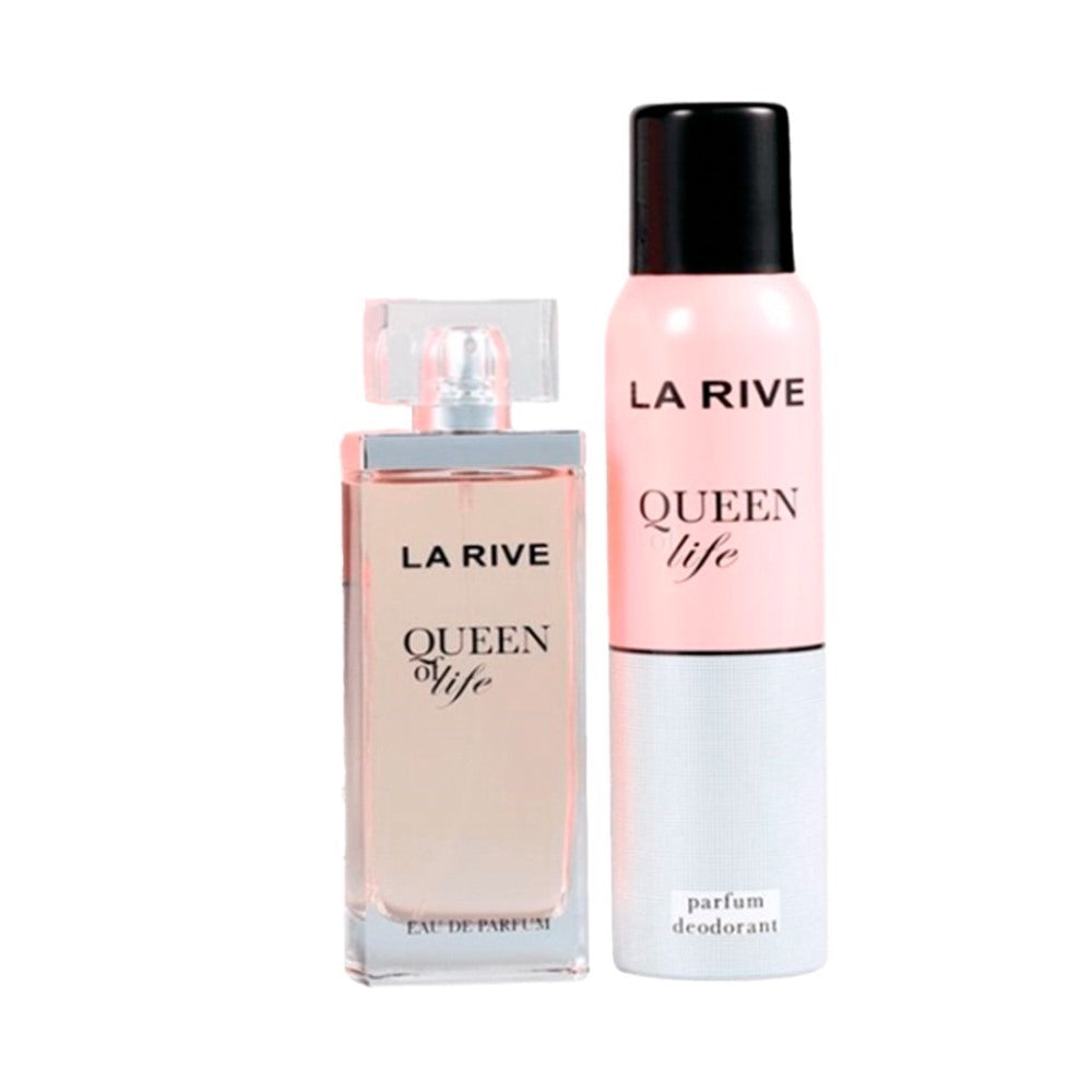 La Rive Kit Queen Of Life+Deo Eau De Parfum Feminino