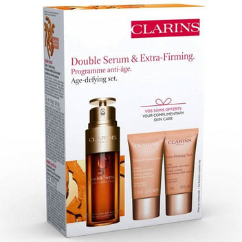 Clarins Kit Double Serum+Extra Firming Jour+Extra Firming Nuit Imagem secundária do produto