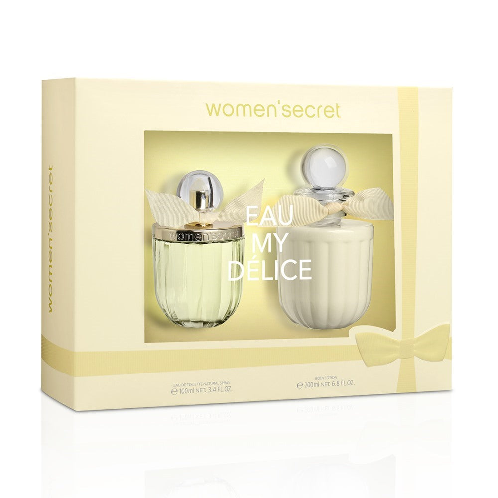 Women Secret Kit Eau My Delices+Body Lotion Eau De Toilette Feminino