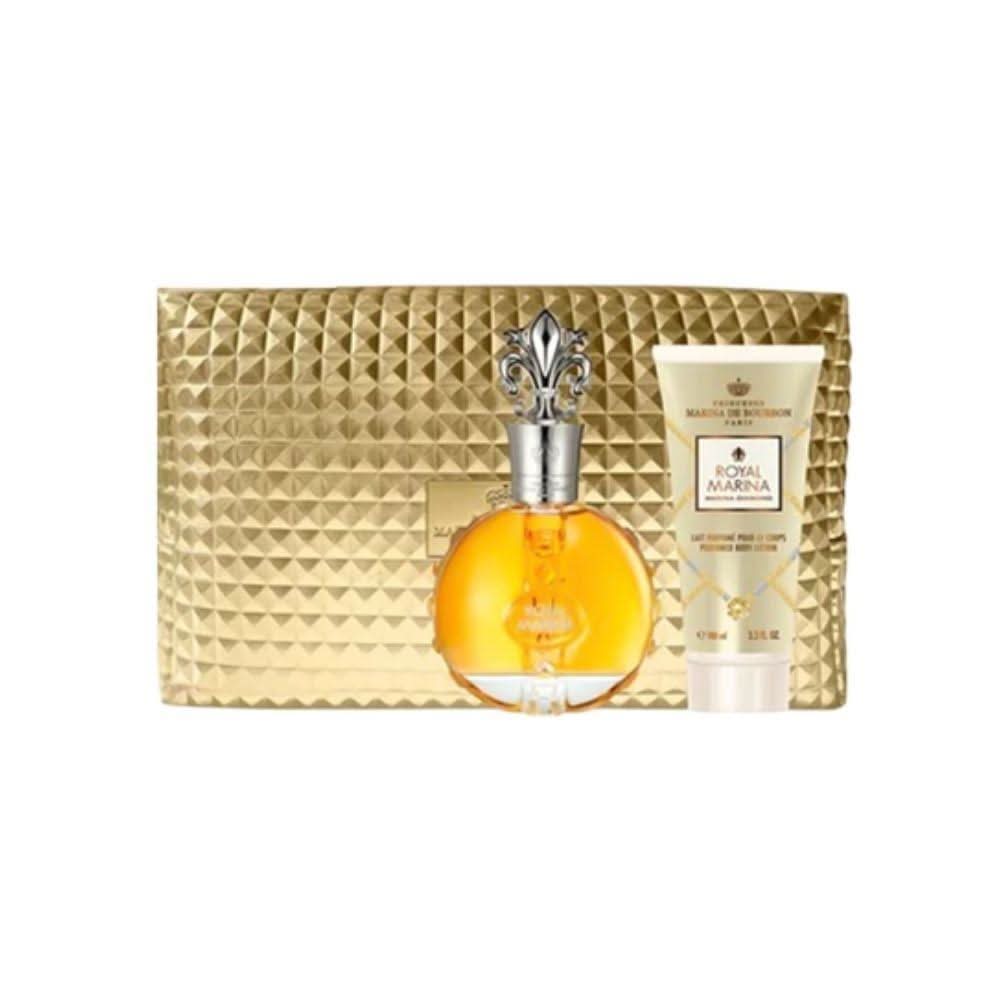 Marina de Bourbon Kit Royal Marina Diamond Eau de Parfum Feminino + Body Lotion + Necessaire