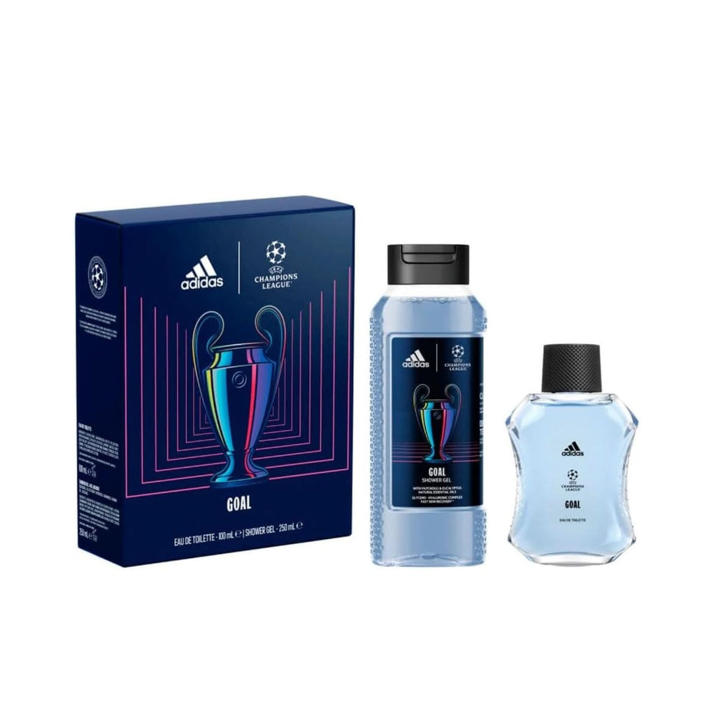 Kit Coffret Adidas Uefa Goal Perfume Eau de Toilette + Deo Spray