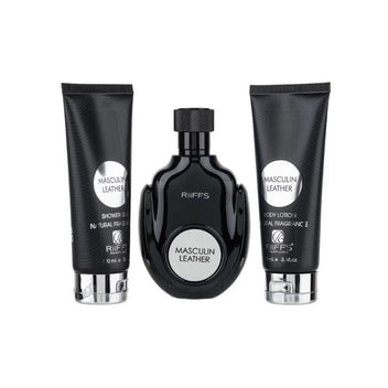 RIIFFS COFF MASCULIN LEATHER+SG+BL EDP Imagem principal do produto