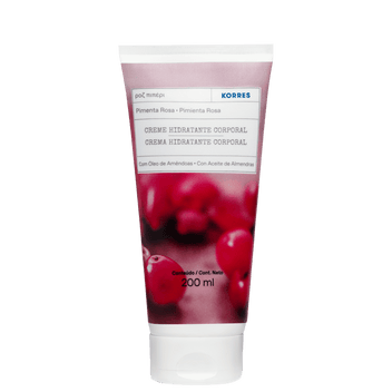 Korres Hidratante Corporal Pimenta Rosa Imagem principal do produto