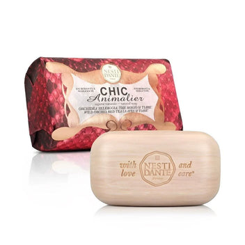 Nesti Dante Sabonete Barra Chic Animalier Red Pyton Imagem secundária do produto