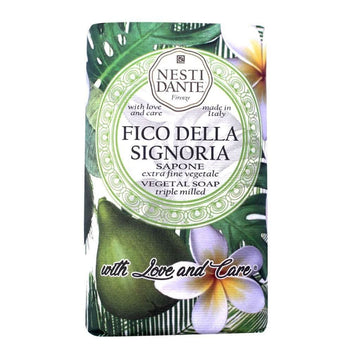 Nesti Dante Sabonete Barra With Love And Care Figo e Frangipani Imagem principal do produto