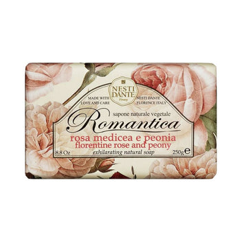 Nesti Dante Sabonete Barra Romantica Rosa E Peonia Imagem principal do produto
