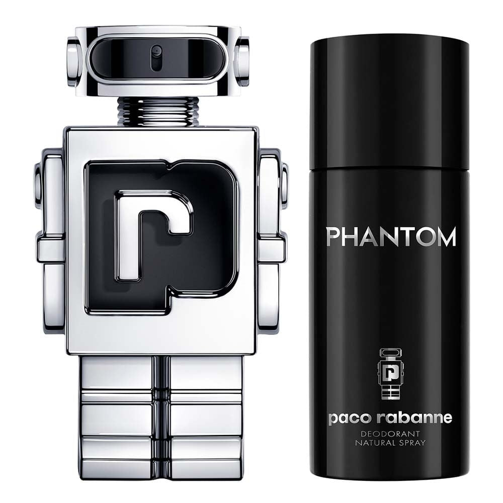 Paco Rabanne Kit Phantom + Deo Eau De Toilette Masculino