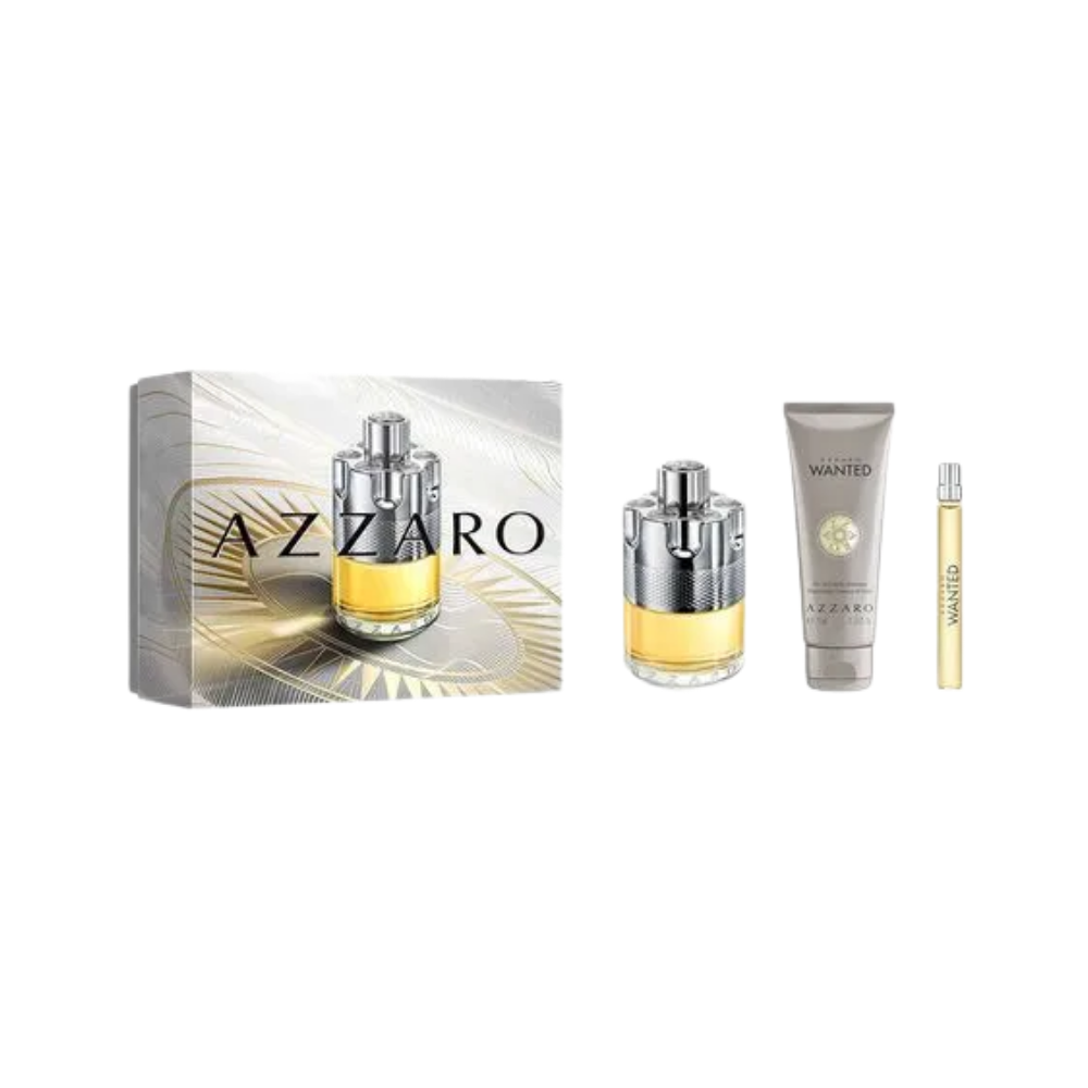 Coffret Azzaro Wanted Eau de Toilette + Shower Gel + Travel Size