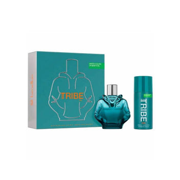 Benetton Kit Tribe Cool Eau de Toilette Masculino + Desodorante Imagem secundária do produto