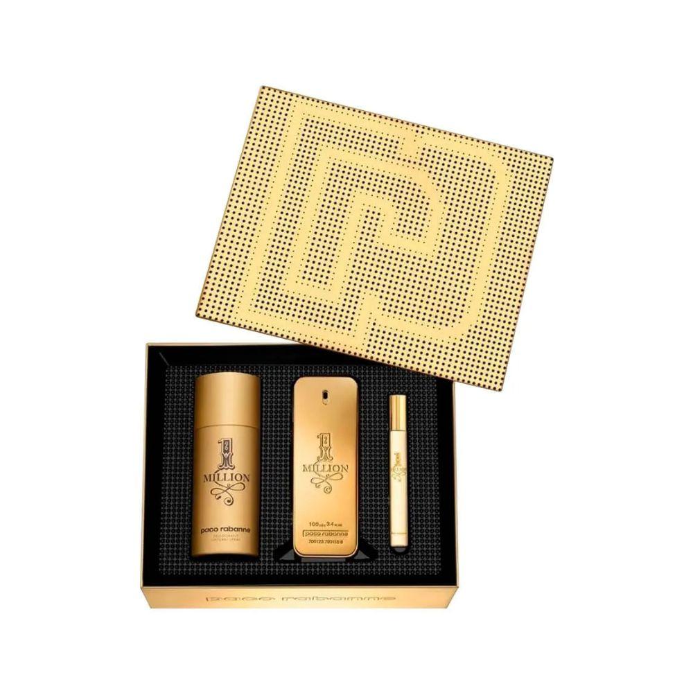 Paco Rabanne Kit One Million Eau de Toilette Masculino + Desodorante + Travel Size Imagem secundária do produto