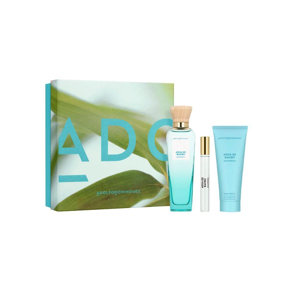 Adolfo Dominguez Kit Agua de Bambu Eau de Toilette Feminino + Body Lotion + Travel Size