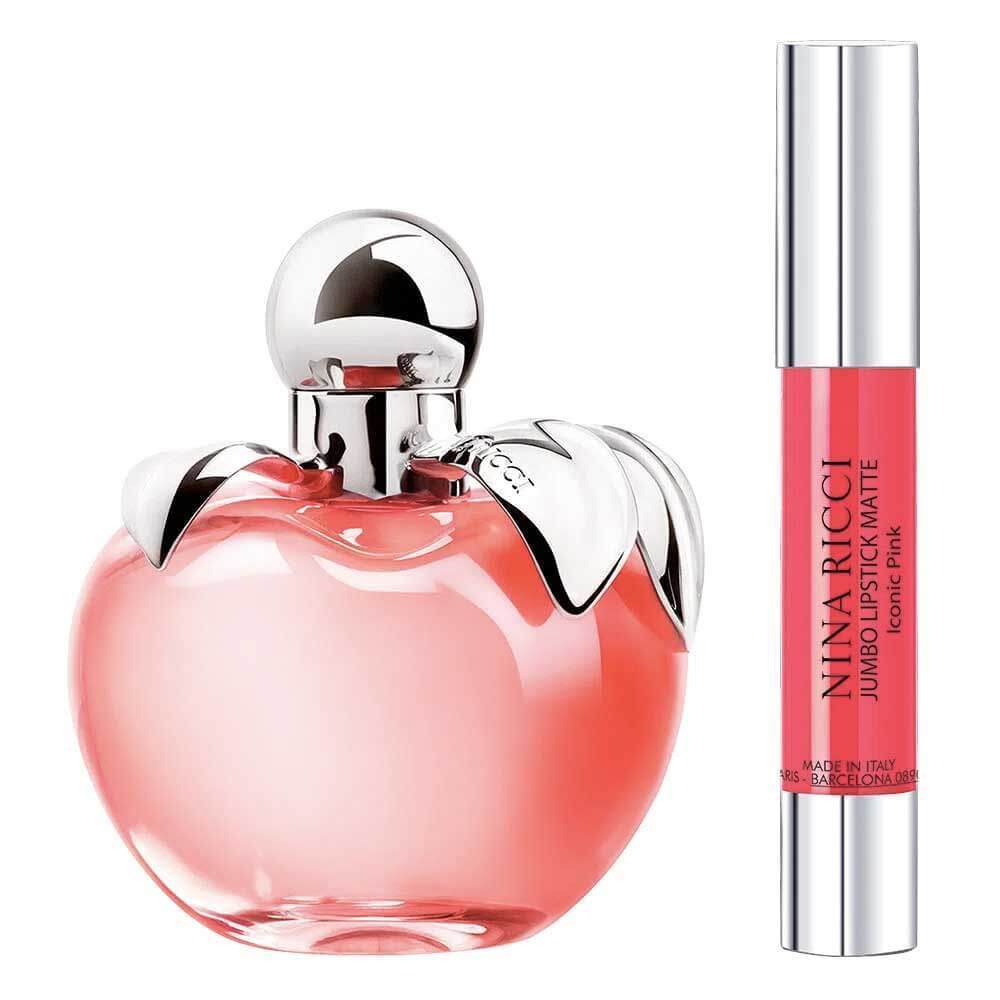 Nina Ricci Kit Nina+Lipstick Matte Eau De Toilette Feminino