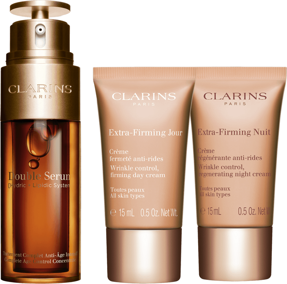 Clarins Kit Double Serum+Extra Firming Jour+Extra Firming Nuit