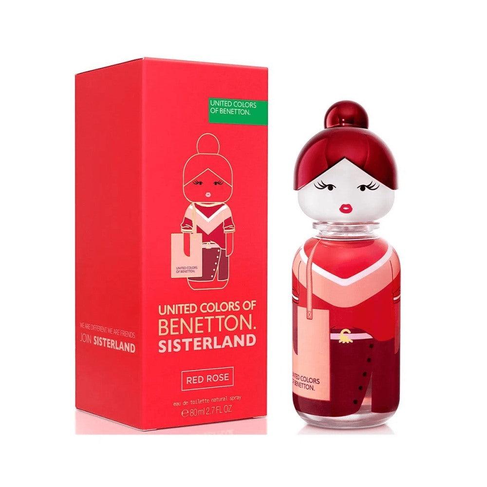 Benetton Sisterland Red Rose Eau De Toilette Feminino