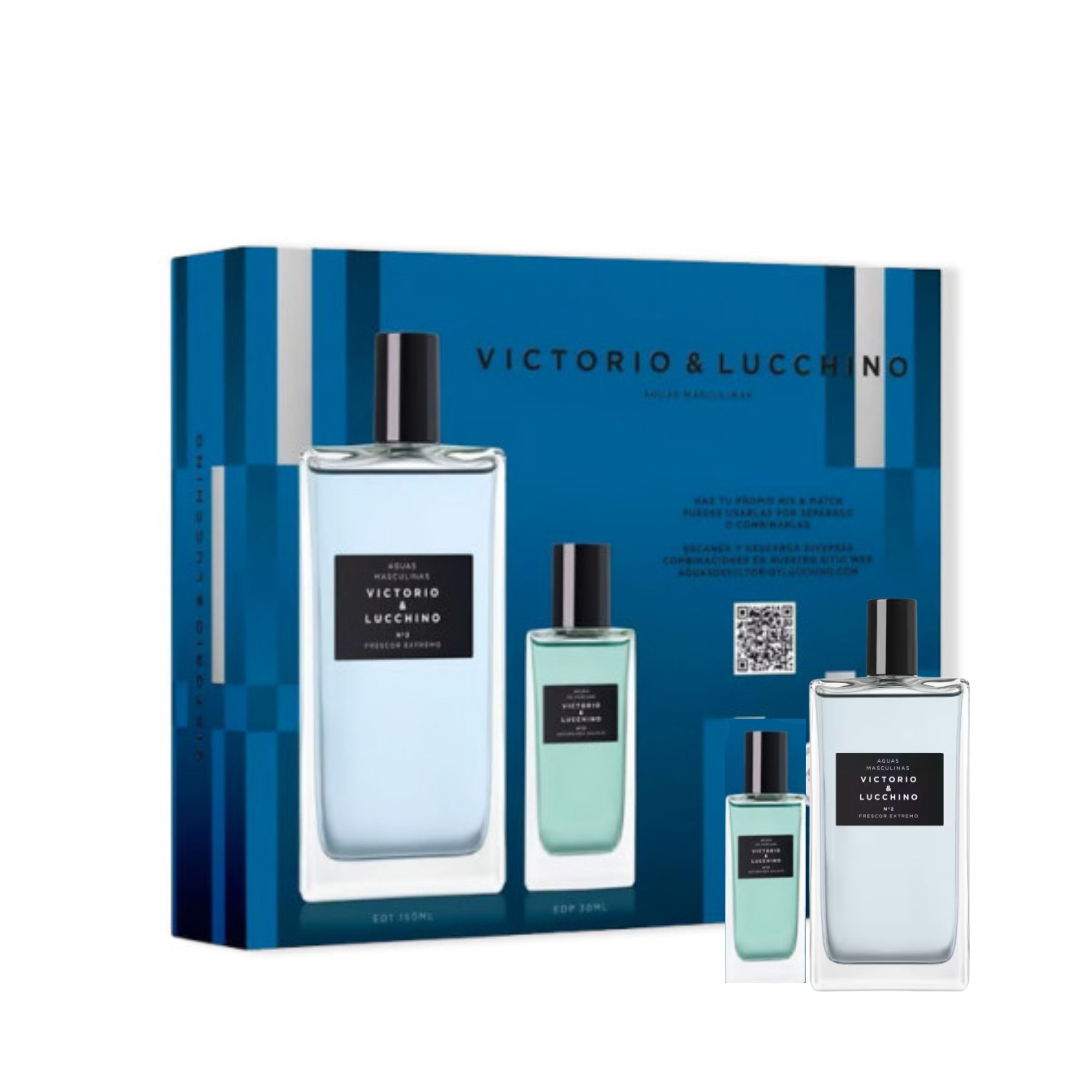 Kit Coffret Veleiro Frescor Extremo Kit Desodorante Colônia + Naturaleza Salvaje Mini