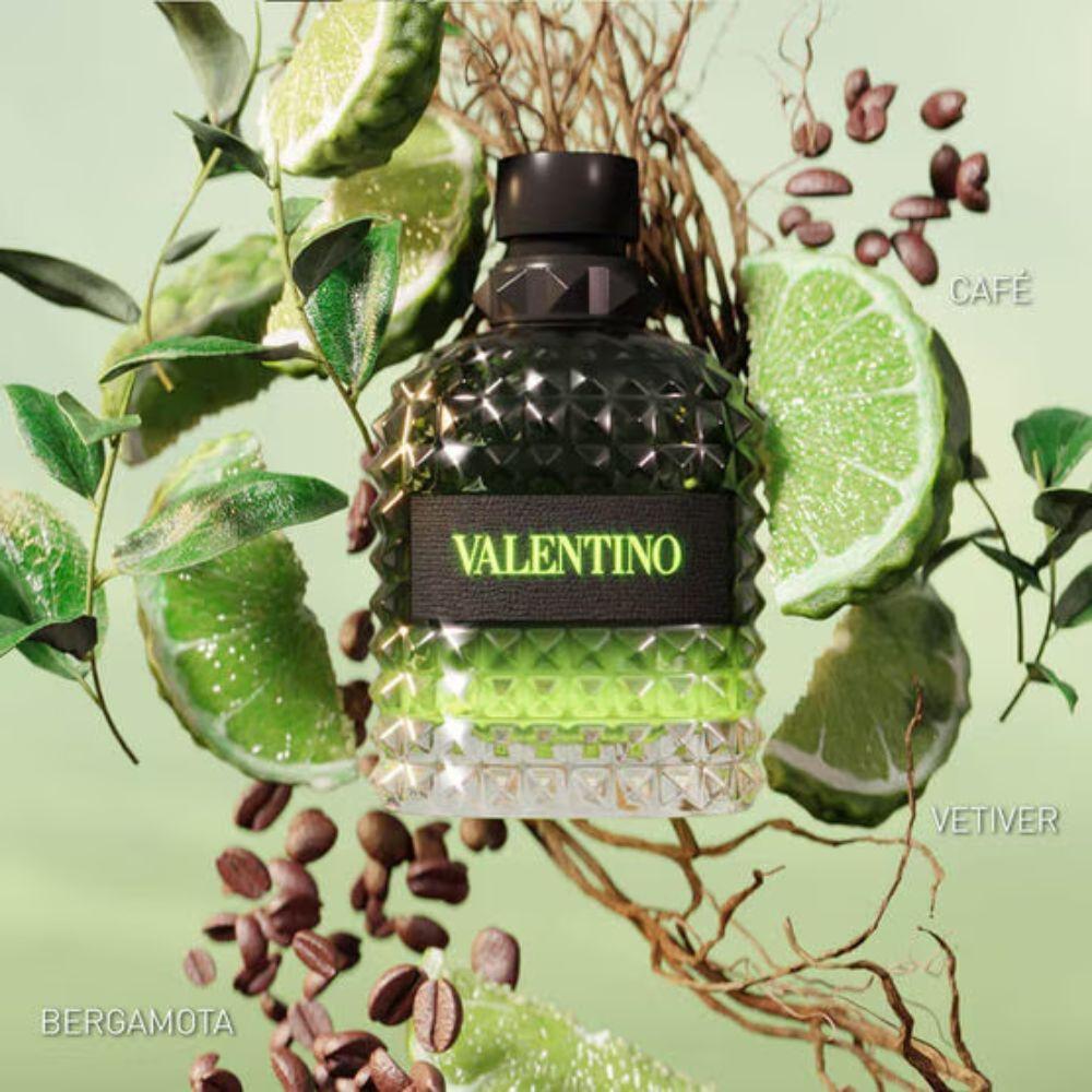 VALENTINO UOMO B.I.R GREEN STRAVAGANZA