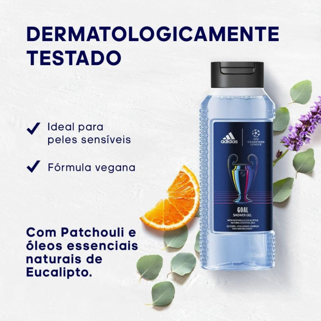 Kit Coffret Adidas Uefa Goal Perfume Eau de Toilette + Deo Spray