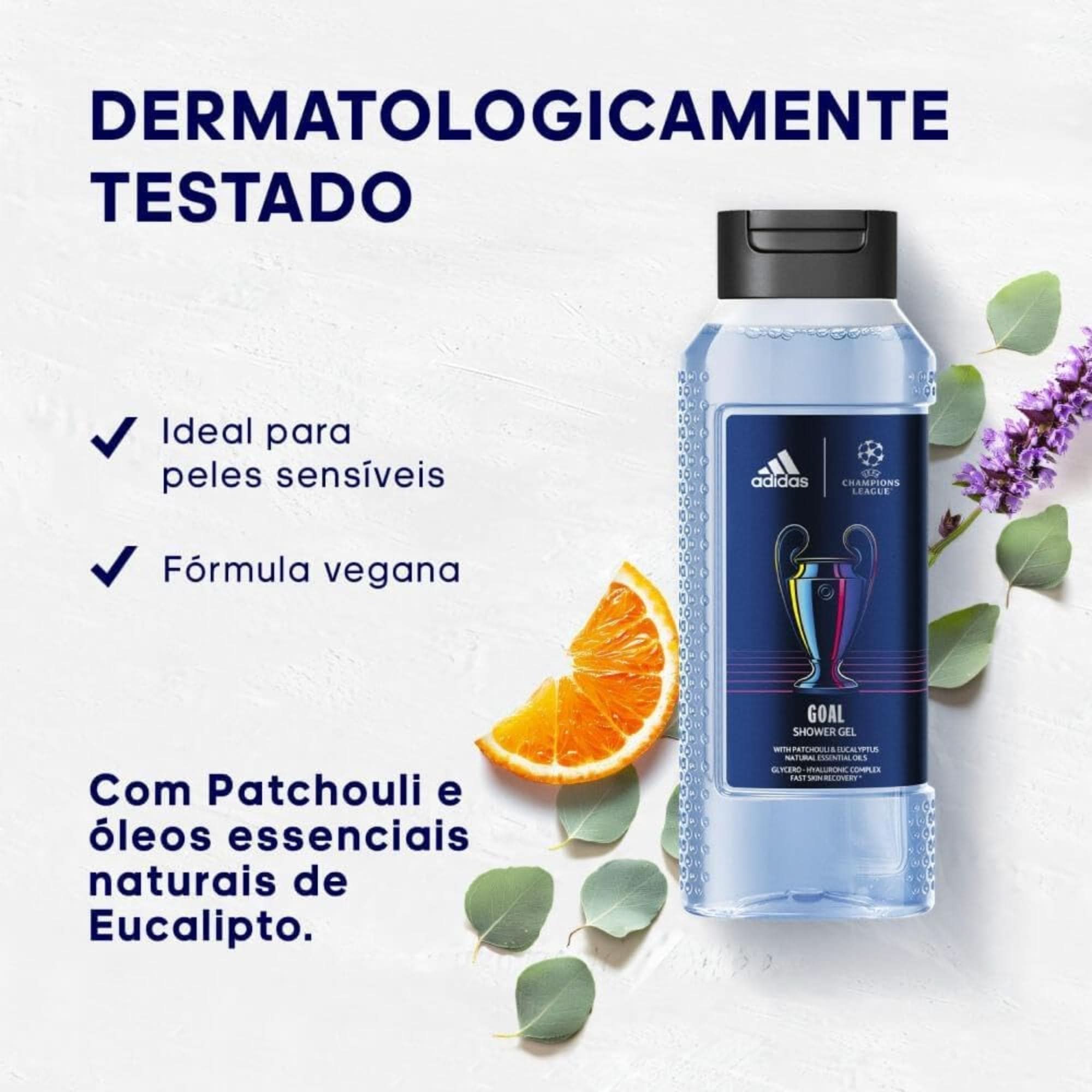 Kit Coffret Adidas Uefa Goal Perfume Eau de Toilette + Deo Spray