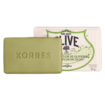Korres Sabonete em Barra Flor de Oliveira Imagem principal do produto