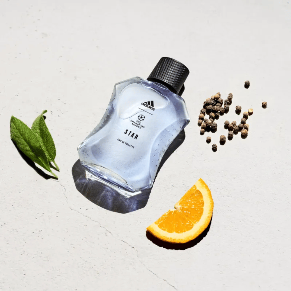 Adidas UEFA Star Eau de Toilette Masculino