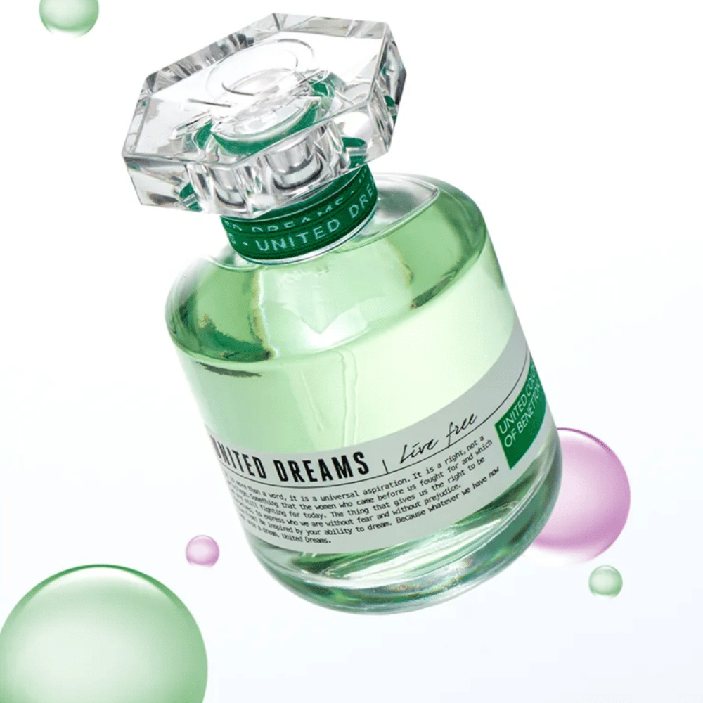 Benetton United Dreams Live Free Eau de Toilette Feminino