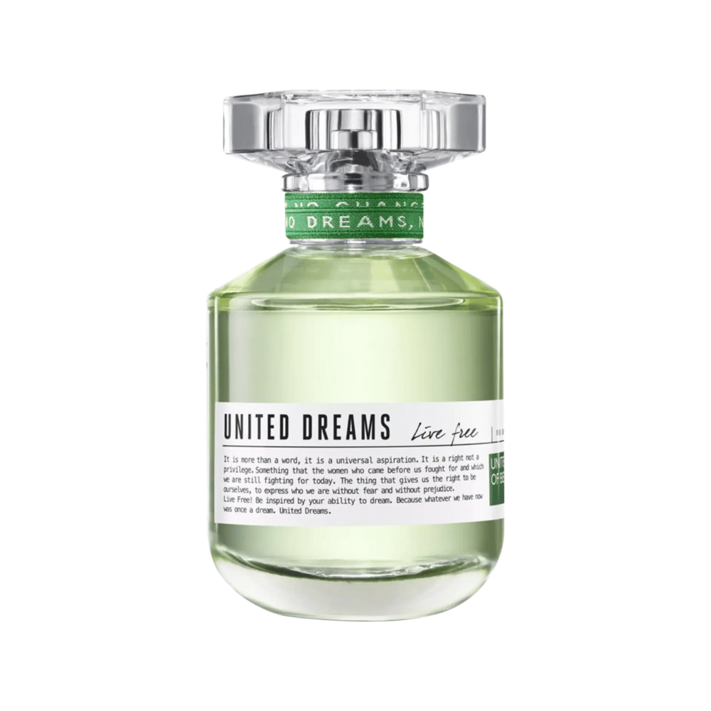 Benetton United Dreams Live Free Eau de Toilette Feminino