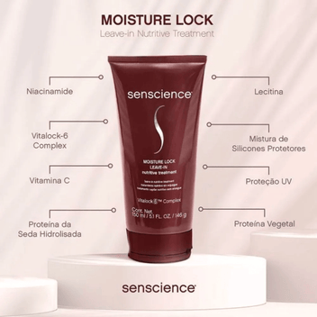 Senscience Tratameto Nutritivo Capilar Moisture Lock Leave-In Imagem secundária do produto