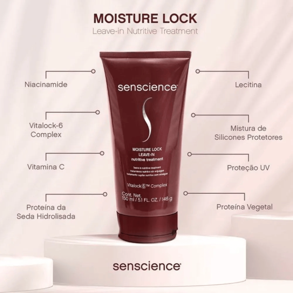 Senscience Tratameto Nutritivo Capilar Moisture Lock Leave-In