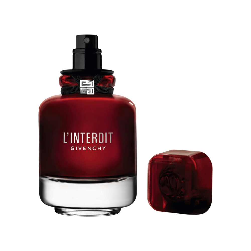 Givenchy L'Interdit Rouge Eau de Parfum Feminino – Le'Loyn Parfums Givenchy L'Interdit Rouge Eau de Parfum Feminino – Le'Loyn Parfums