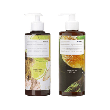 Korres Kit Loção Hidratante Corporal Gengibre e Limão + Figo Mediterrâneo Imagem principal do produto