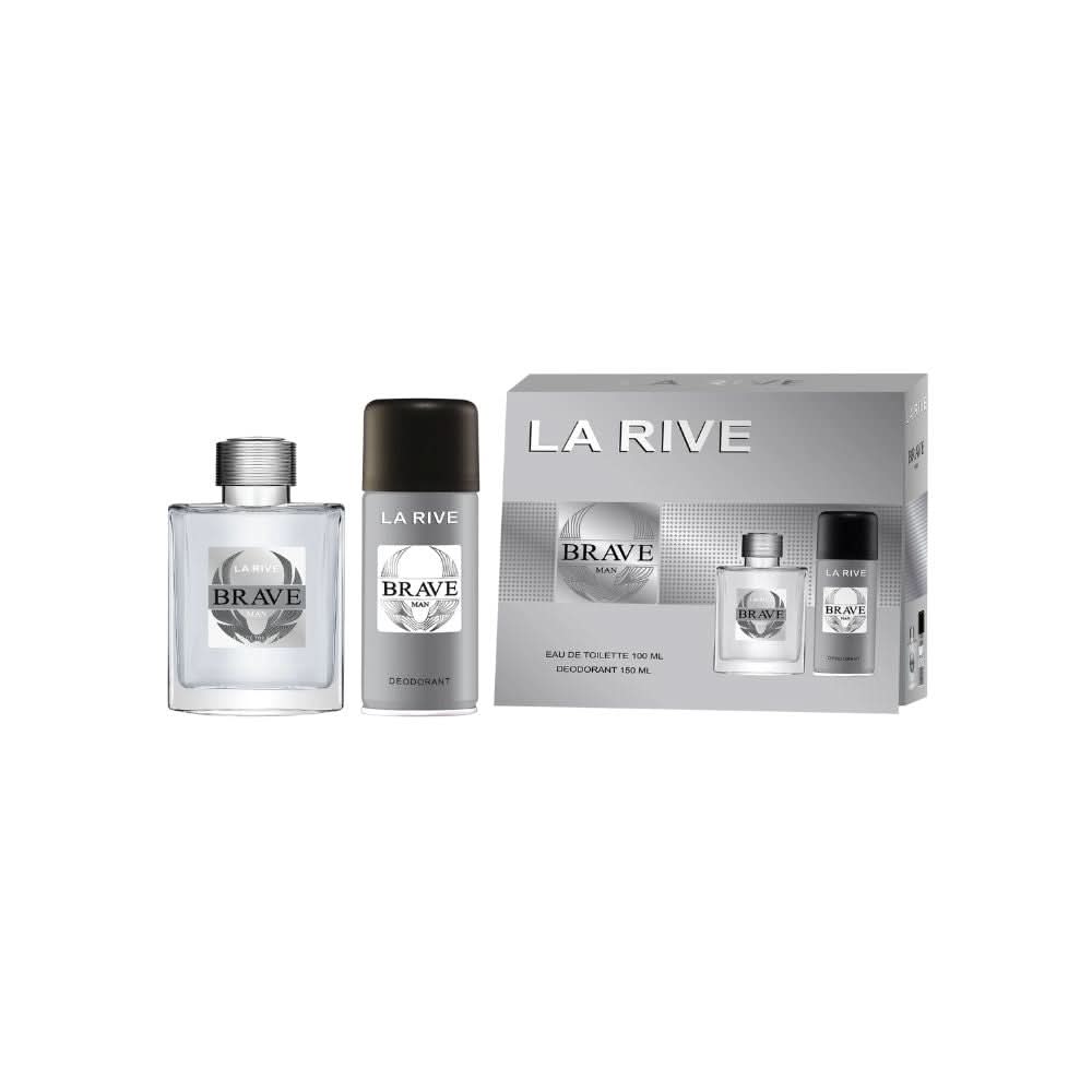 La Rive Kit Brave Eau de Toilette Masculino + Desodorante