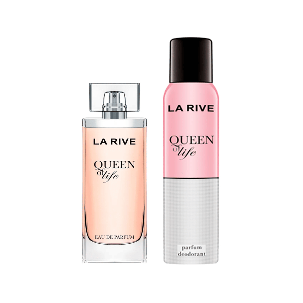 La Rive Kit Queen Of Life Eau de Parfum + Desodorante Feminino