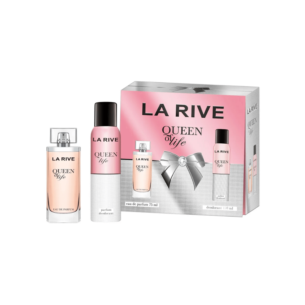 La Rive Kit Queen Of Life Eau de Parfum + Desodorante Feminino