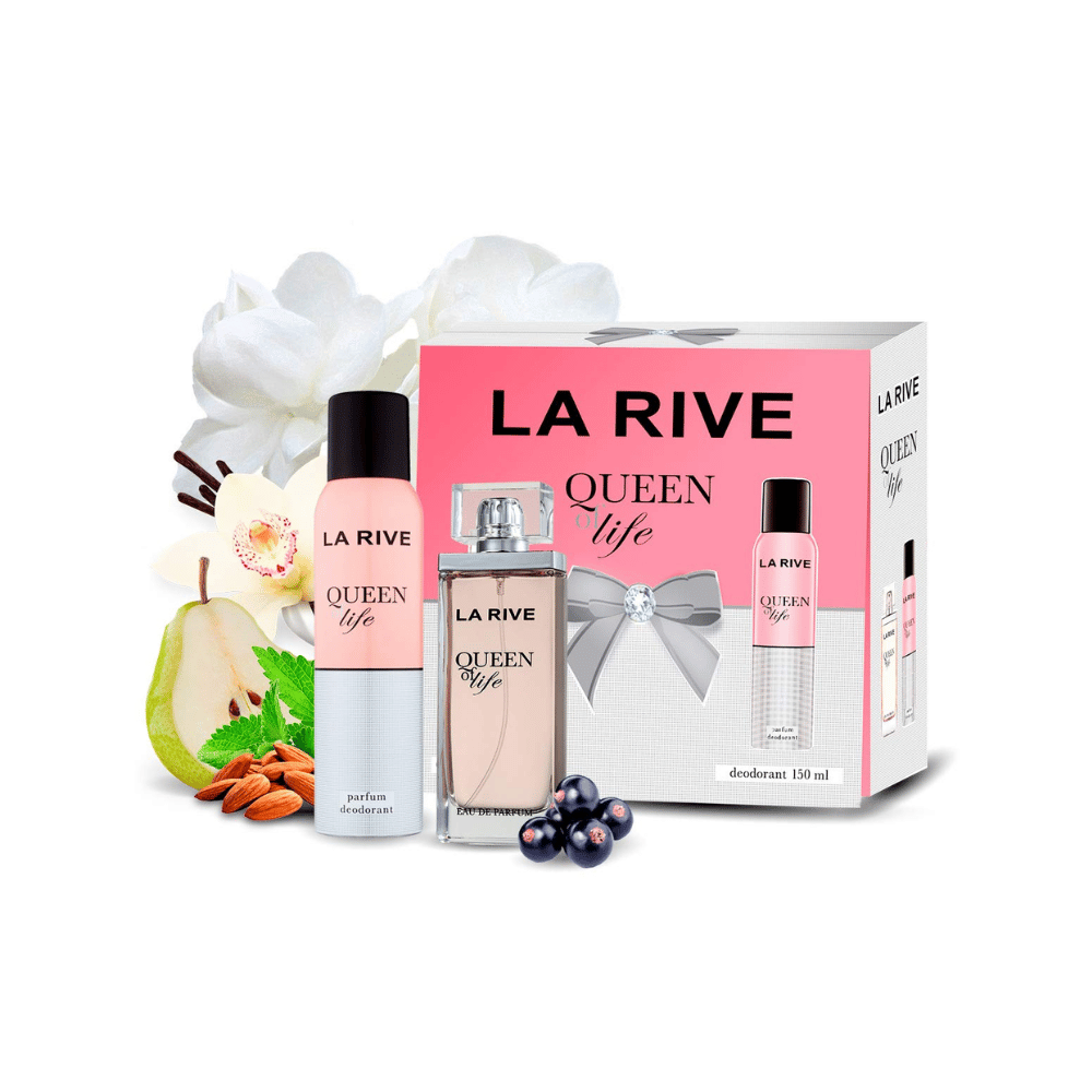 La Rive Kit Queen Of Life Eau de Parfum Feminino + Desodorante