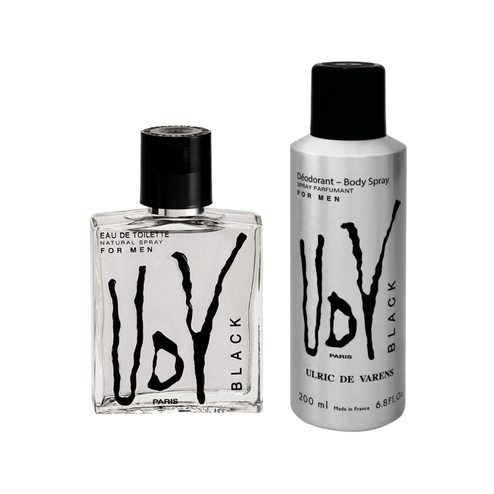 Ulric De Varens Kit UDV Black Eau de Toilette Masculino + Desodorante