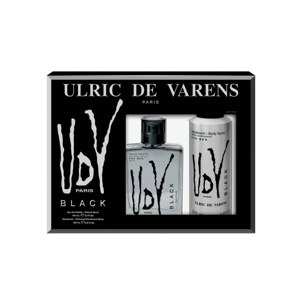 Ulric De Varens Kit UDV Black Eau de Toilette Masculino + Desodorante