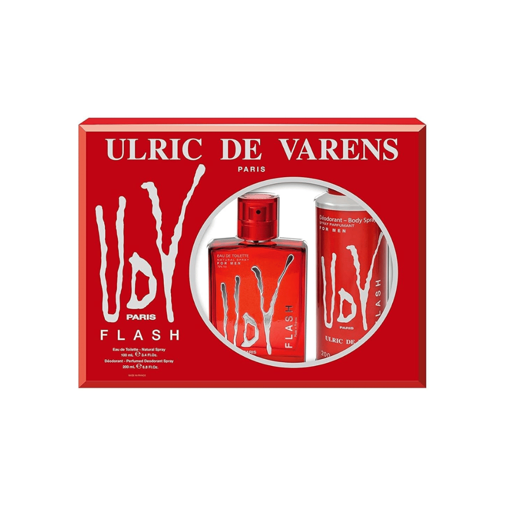 Ulric De Varens Kit UDV Flash Eau de Toilette + Desodorante Masculino