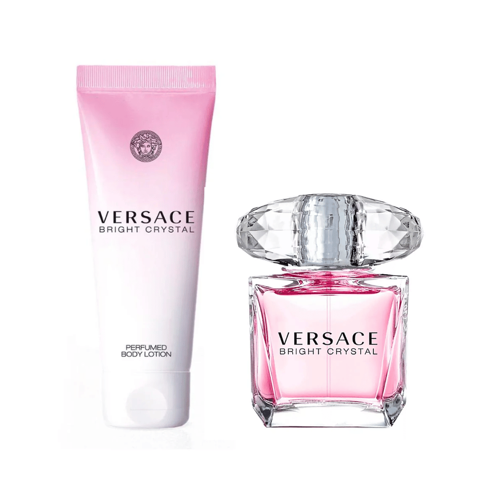 Versace Kit Bright Crystal Eau de Toilette Feminino + Body Lotion