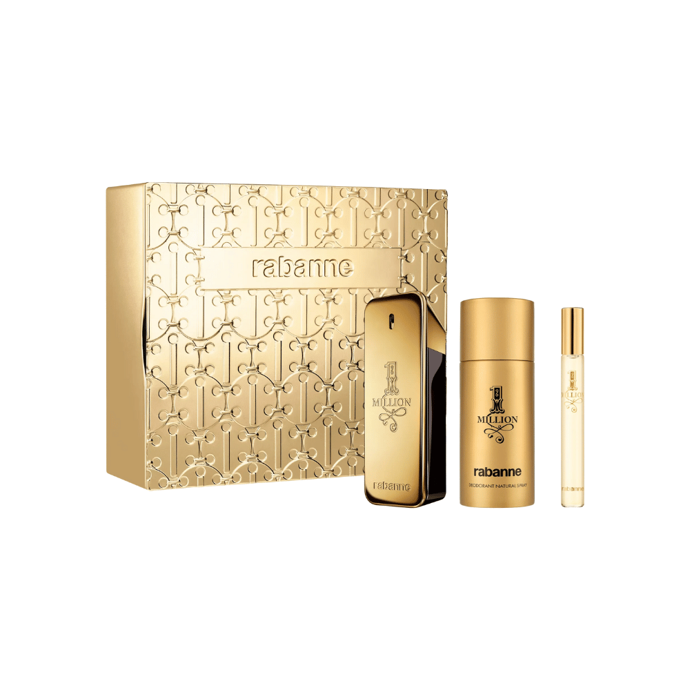 Paco Rabanne Kit One Million Eau de Toilette + Desodorante + Travel Size Masculino