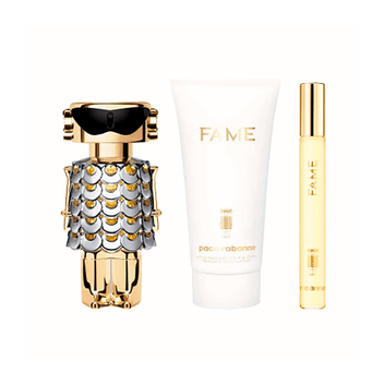 Paco Rabanne Kit Fame Eau de Parfum Feminino + Creme Corporal + Travel Size Imagem principal do produto