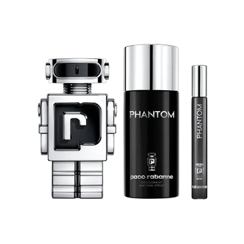 Paco Rabanne Kit Phantom Eau de Toilette Masculino + Desodorante + Travel Size Imagem principal do produto