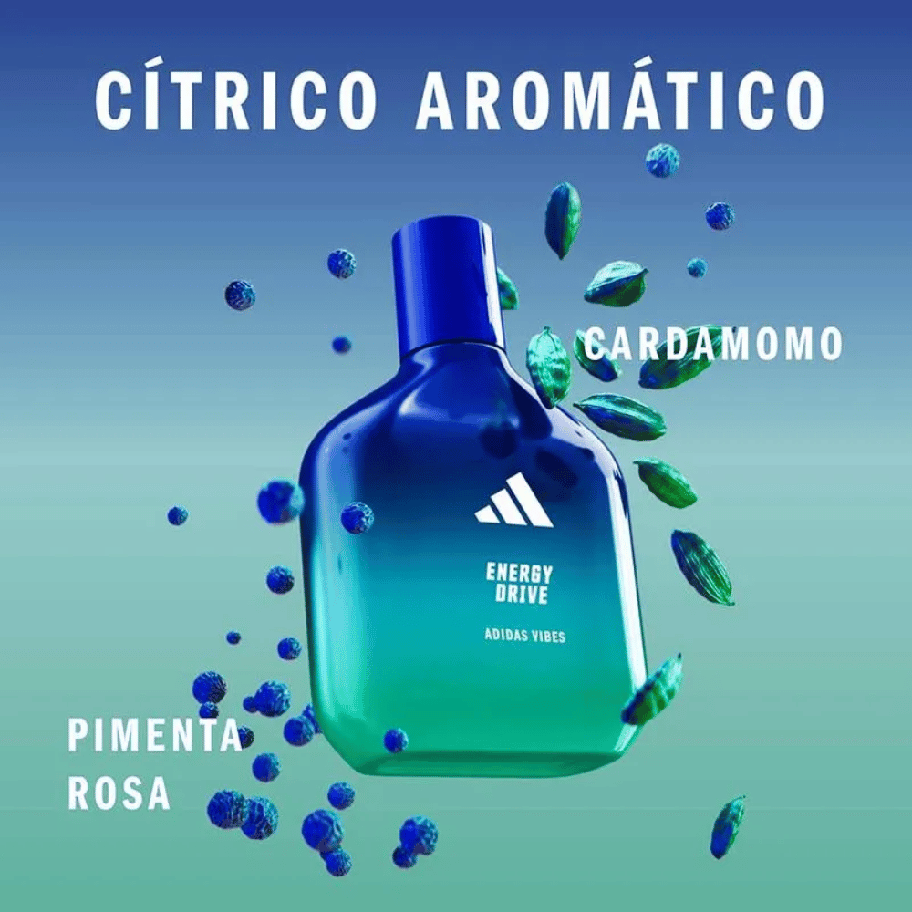 Adidas Vibes Energy Drive Eau de Parfum Unissex
