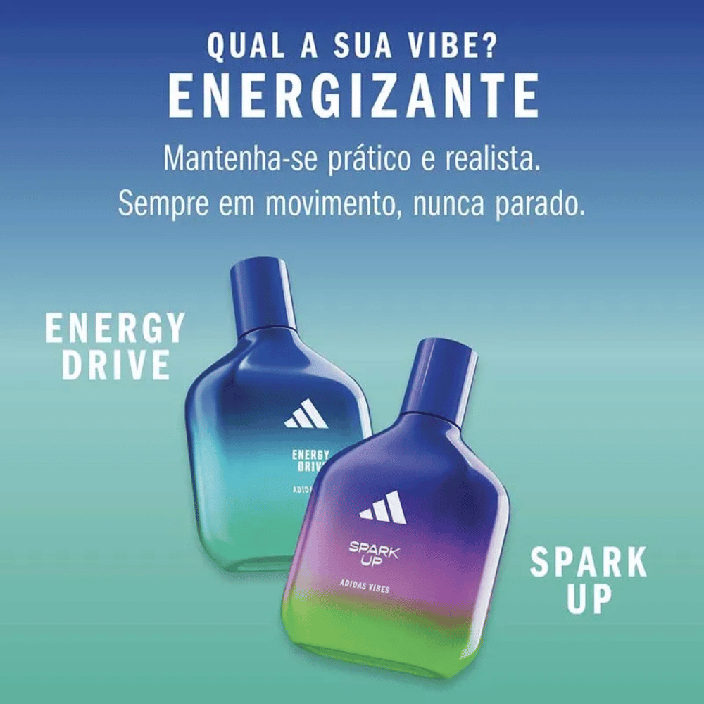 Adidas Vibes Energy Drive Eau de Parfum Unissex