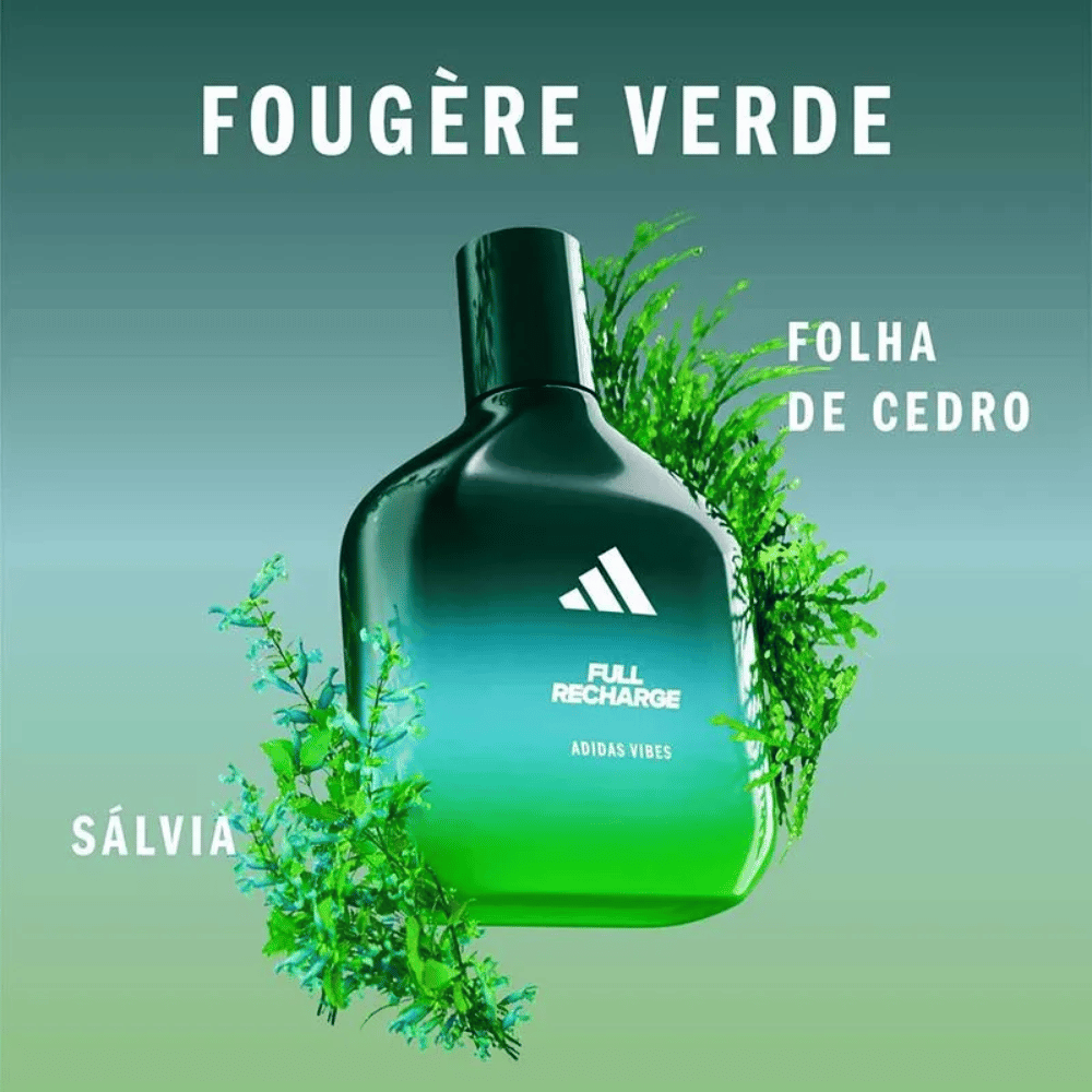 Adidas Vibes Full Recharge Eau de Parfum Unissex