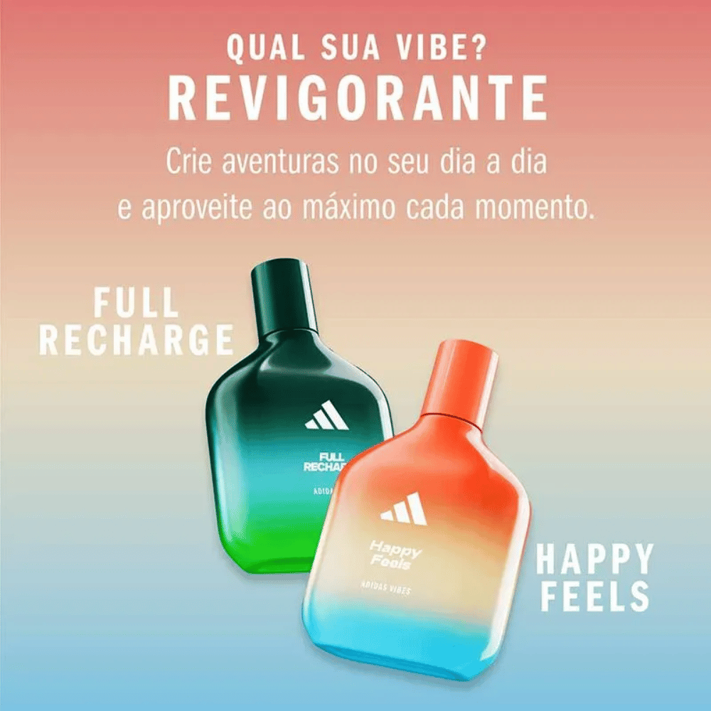 Adidas Vibes Happy Feels Eau de Parfum Unissex