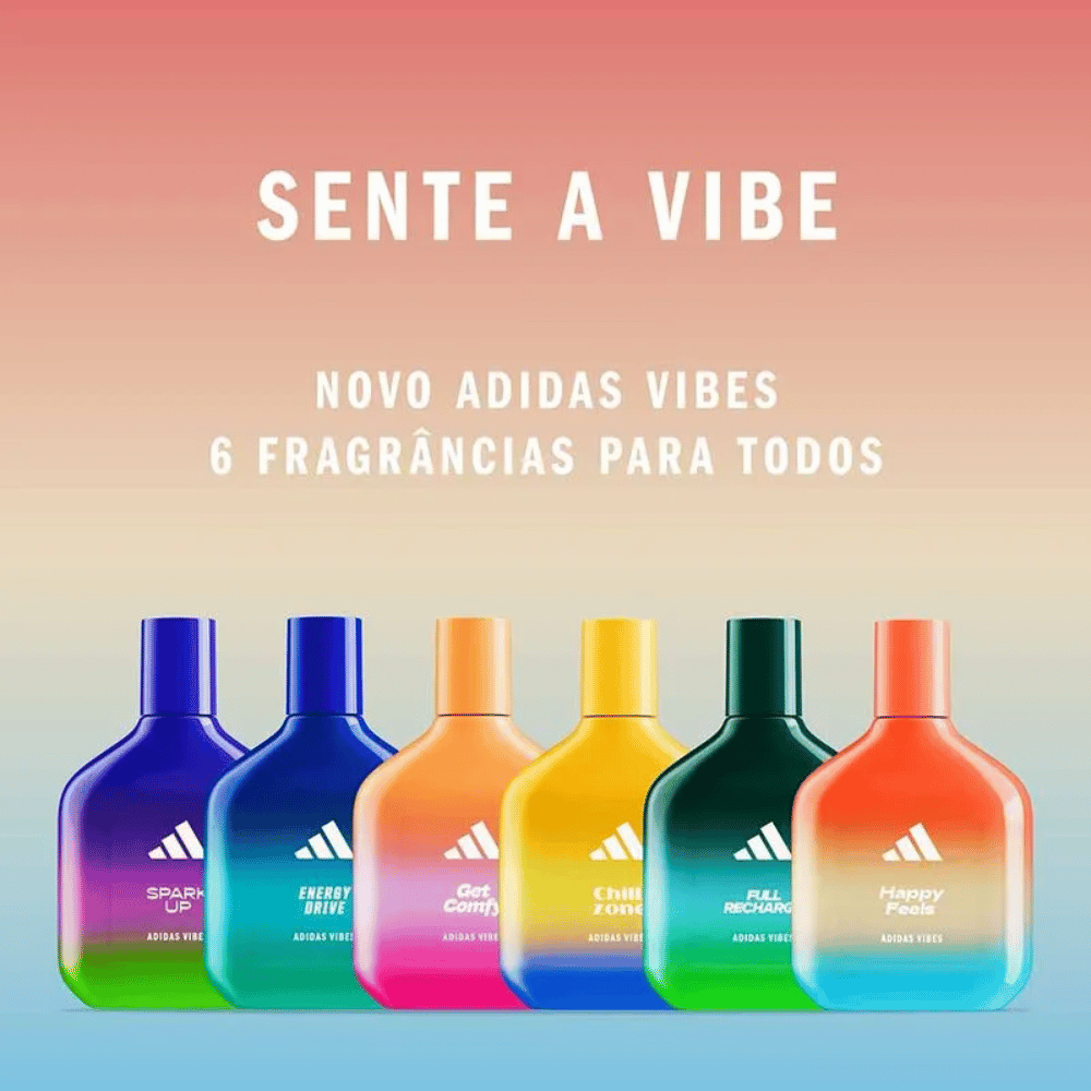 Adidas Vibes Happy Feels Eau de Parfum Unissex