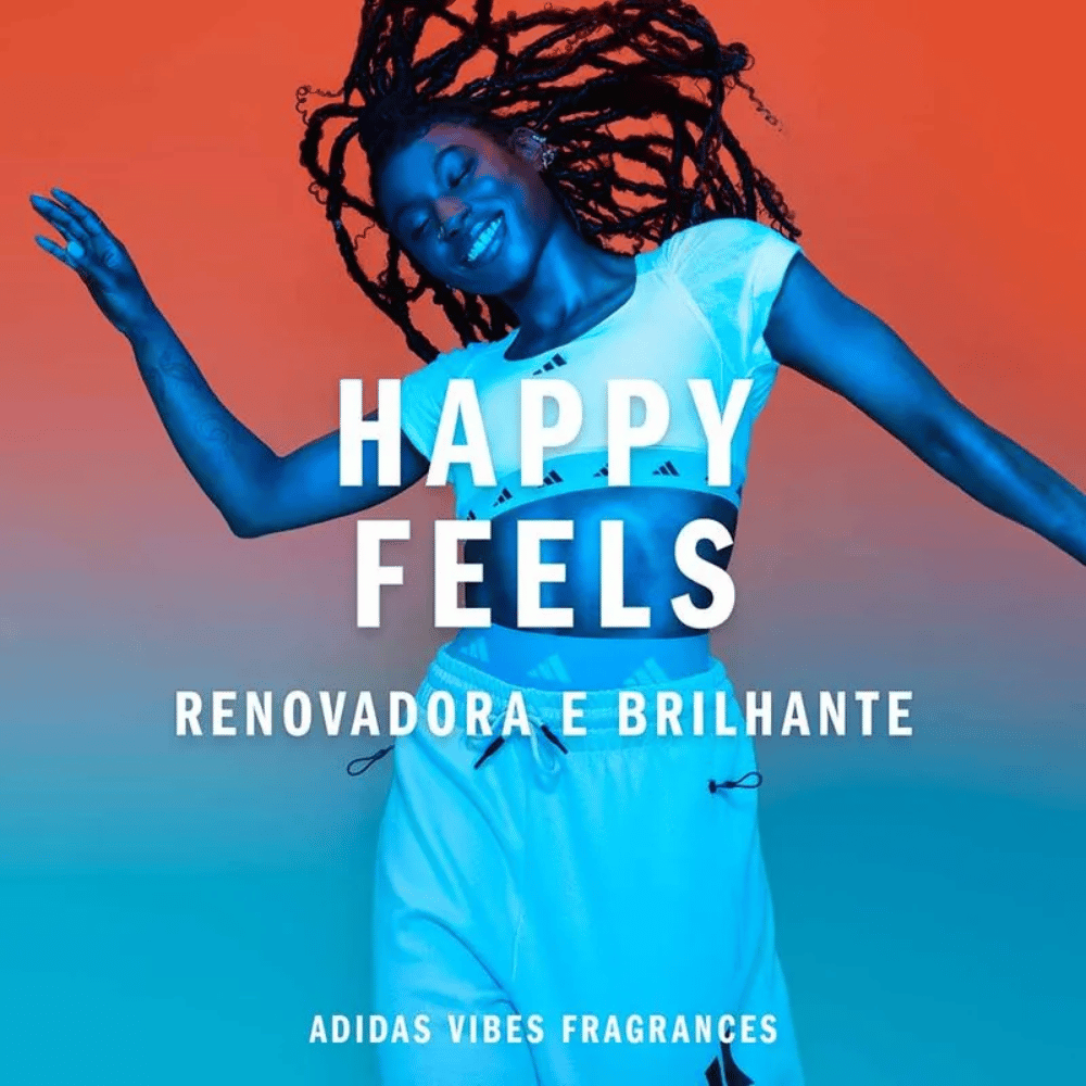 Adidas Vibes Happy Feels Eau de Parfum Unissex