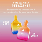 Adidas Vibes Get Comfy Eau de Parfum Unissex